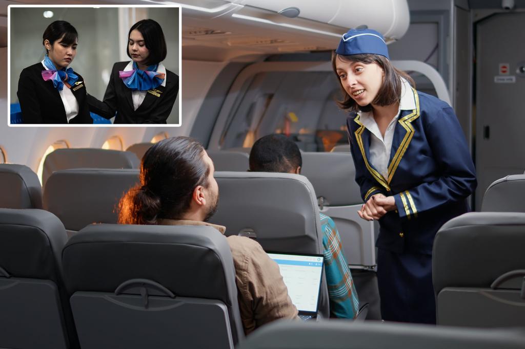 I'm a flight attendant - this is some of the weirdest behavior I've seen on a plane